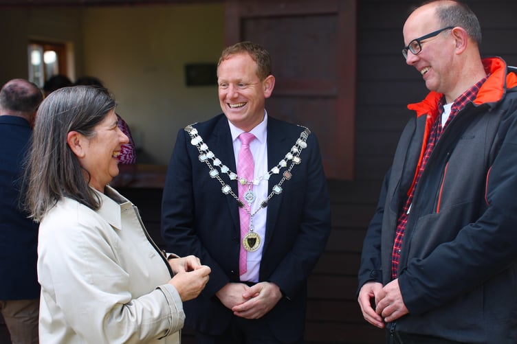 Torpoint town mayor councillor Gary Davis