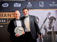 Looe chef crowned the 'best' at Trencherman's Awards 
