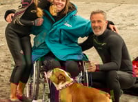 Swimmer hosts fundraiser for spinal charity 