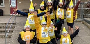 School children raise funds for Marie Curie