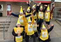 School children raise funds for Marie Curie