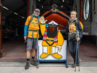 Couple arrive back in Looe after walking entirety of British coastline