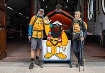 Couple arrive back in Looe after walking entirety of British coastline