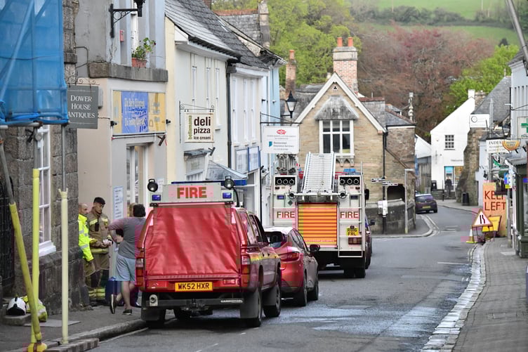 Several appliances successfully extinguished the fire. (Picture: Adrian Jasper)