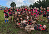 Girls rugby club say thank you to town council 