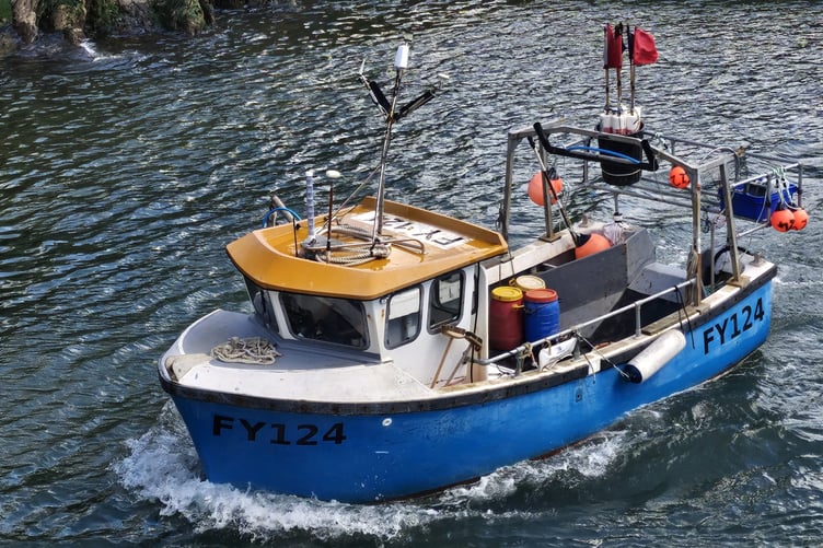 Chris headed out to just off the coast from Polperro where he found the lobster