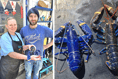 Rare blue lobster caught by local fisherman 