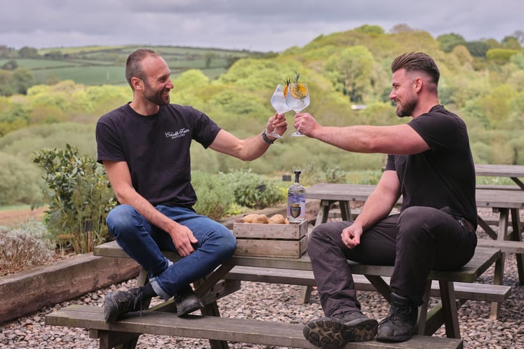 Jordan and Steve celebrating