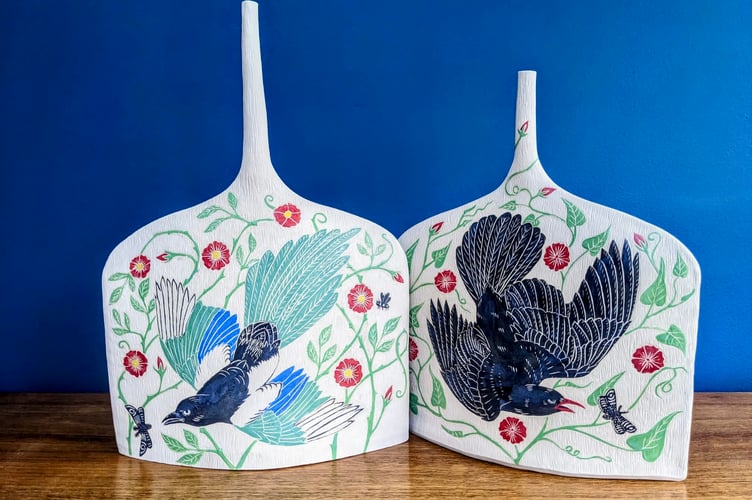 Russell Martin - Ceramics, Printmaking - Duloe, Looe