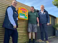 Holiday park has enhanced community safety with new defibrillator