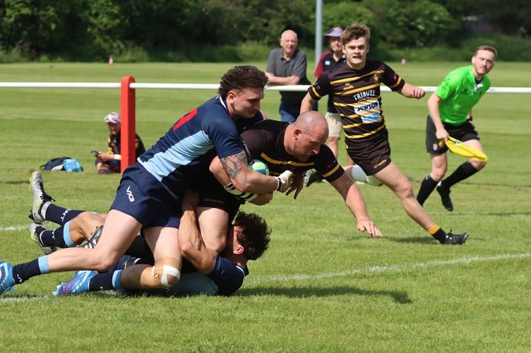 Pirates Amatuers inside-centre Josh Semmens scored two of Cornwall's tries at Kent.