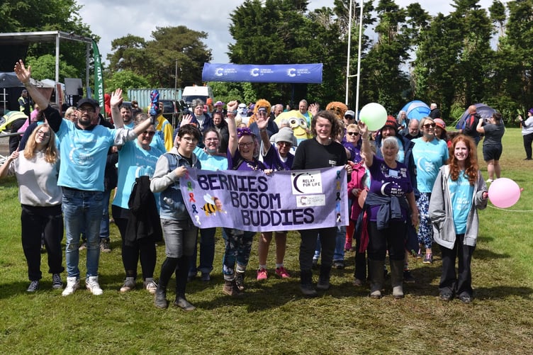 TEAMS who set off for the 24 hour Relay for Life raised more than £34,000 for Cancer Research UK. (Picture: Jon Harris Photography)