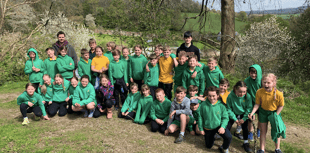 Students enjoy bird watching trip at Pentillie Castle 