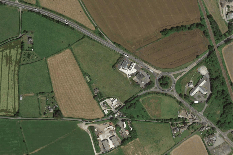 The land where the development was proposed