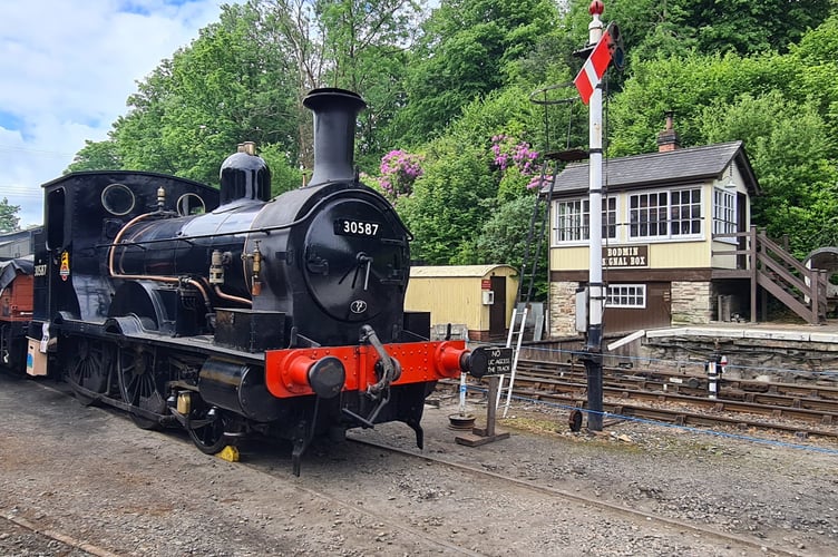 Bodmin and Wenford steam gala taken 25 may by Chris sutton 