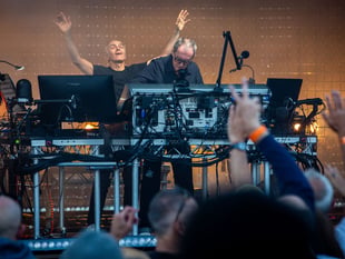 Underworld put on stellar performance for their first show in Cornwall
