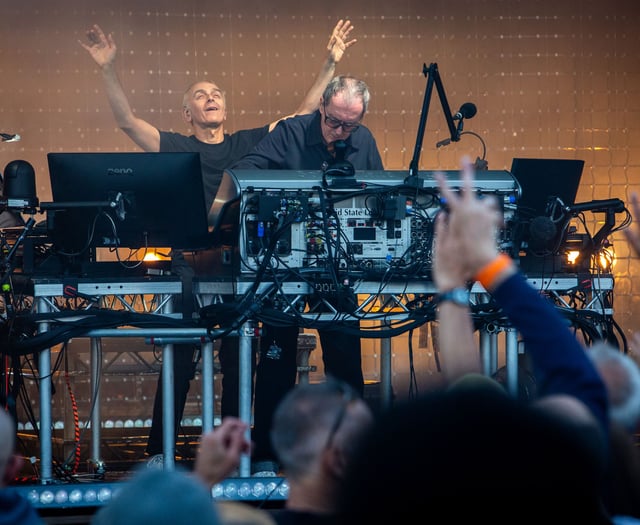 Underworld put on stellar performance for their first show in Cornwall