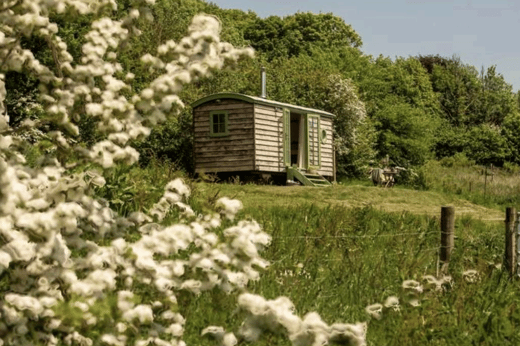 The shepherd's hut at Duloe subject to the refusal