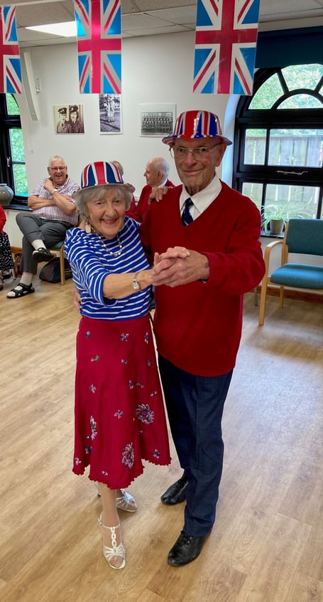 Dancers Ruth and Derek