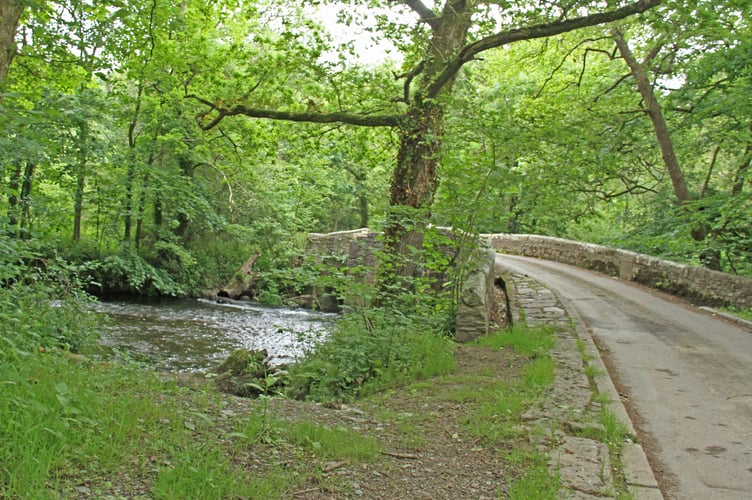 Clapper Bridge, Blunts side