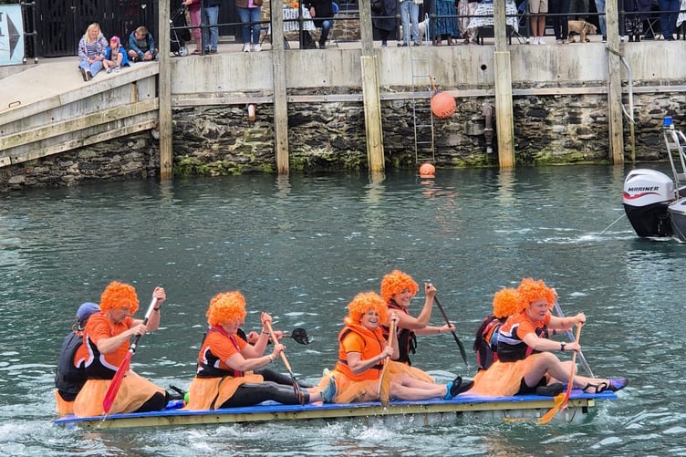 On the water. (Picture: Julie Gregory)