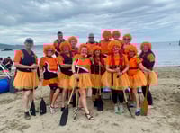 All at sea with annual Looe raft race