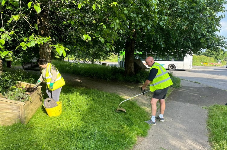 Lions took on the task of restoring Rosemullion Gardens Park
