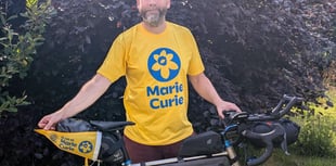 Cornishman to take on gruelling cycle challenge for Marie Curie