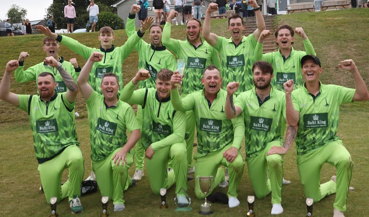 Callington CC 2024 Hawkey Cup champions.