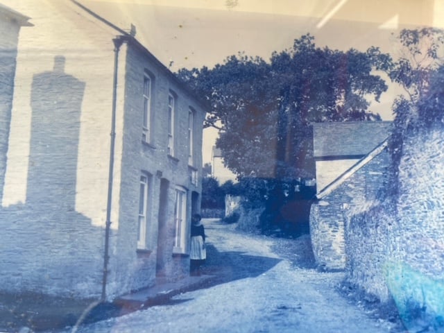 Harrowbarrow's village shop was opened by Annie Bray in 1904