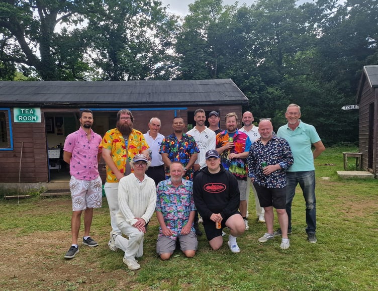 Gunnislake CC team photo.