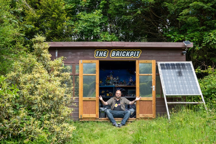 James Bruce, 42, a writer from Liskeard