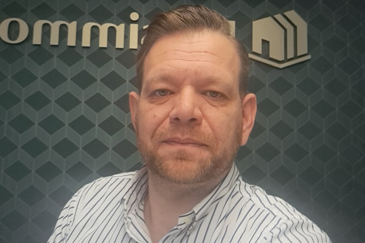 David Cook the new commercial director for Persimmon Homes Cornwall and West Devon