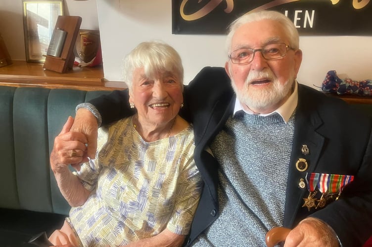 TWO locals born a day apart in 1924 celebrated their joint centuries at Looe Social Club. Dolly Crabb, who had marked her 100th birthday on Friday, July 12, was one of the guests who arrived at a surprise party for Len Stroud’s 100th on the following day. Describing both Dolly and Len as lovely people, well wishers commented on their very youthful appearance, and wondered if it could be down to the Looe sea air. Two hundred years between us, isn’t that amazing,” said Len. We had a good time, looking back over the years. What a wonderful coincidence.”