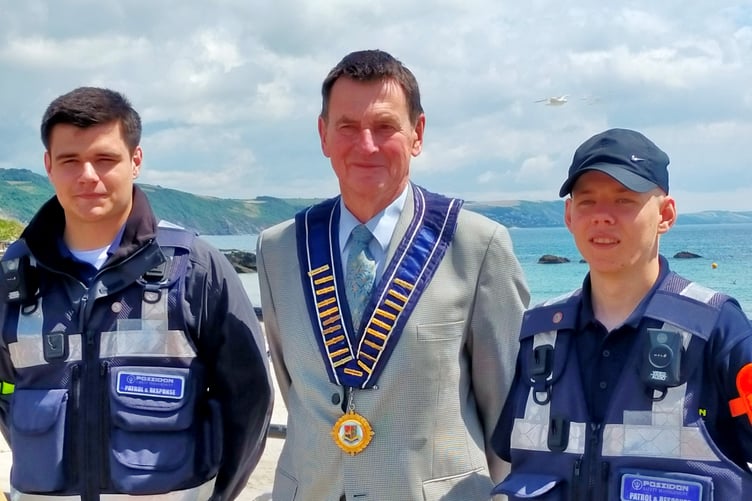 Looe Town Council is funding extra security for the town during the summer