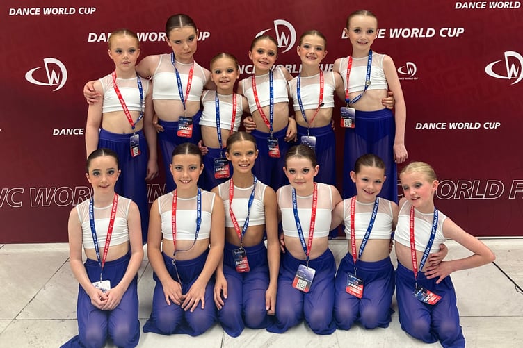 The Moondancers formed part of Team England who finished the competition first ahead of Germany and Bulgaria.