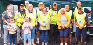 Community rally to Torpoint Lions Fair despite rain 