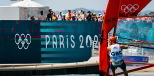 Launceston's Sills up to eighth in iQFOIL class at Paris Olympics