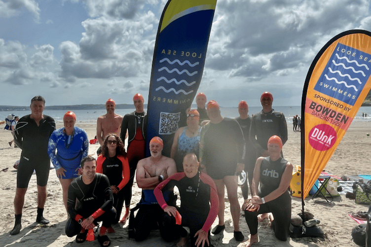 Looe Sea Swimmers St Michael's Mount