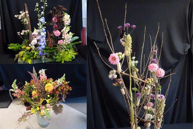 Christine Ridout and Maddie Dymond between them produced some very interesting designs