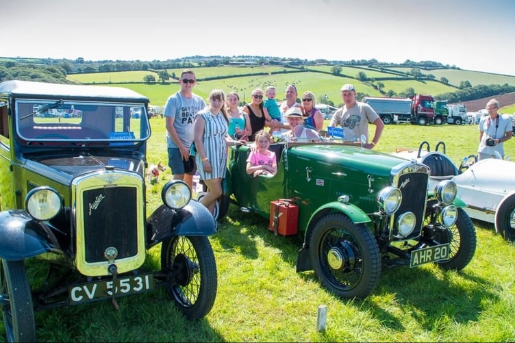 Pictured at last year's Great Trethew Vintage Rally