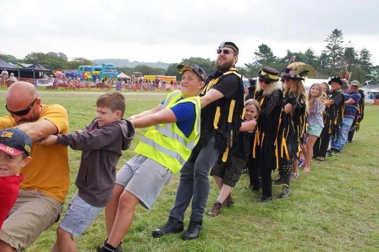 The tug of war drew in the crowds at last year's Great Trethew Vintage Rally