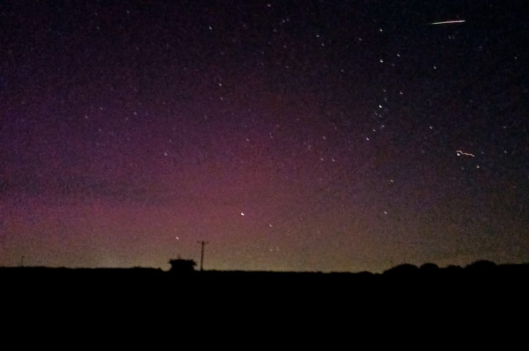 Northern Lights in Cornwall 2