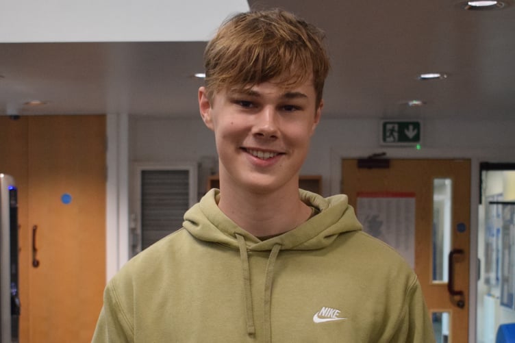 Liam Carmichael secured all A grades in Chemistry, Maths and Physics