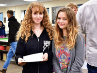 Celebrations at Torpoint Community College amid top GCSE results