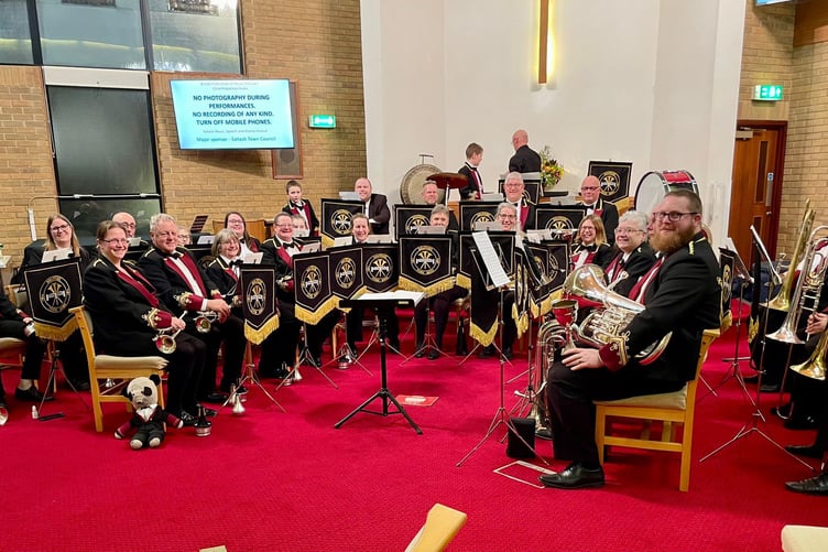 Saltash Town Band is a traditional third section brass band and has been established for over 100 years in the town.