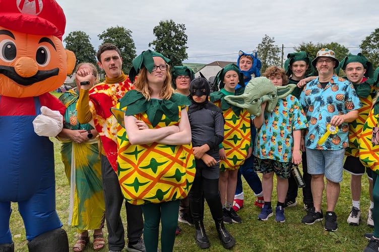 Some of the parade from Equally Abled, a support and social group for individuals with additional needs celebrating their award prior to the parade. (Picture: Aaron Greenaway)