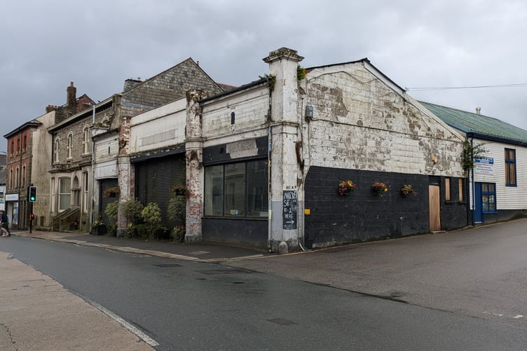 THE empty former ATS building in Liskeard is set to be demolished