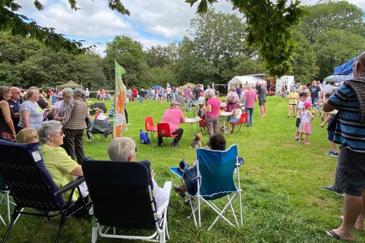 This weekend sees the third annual Tea Party at Tincombe with live music, cakes, crafts and plants and much more.