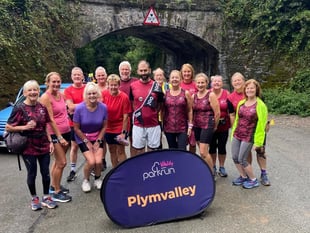 Busy month for Tamar Trotters including Mark's 100th Parkrun